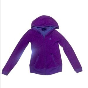 Hurley Purple Wonen’s' Hooded Zip Sweatshirt